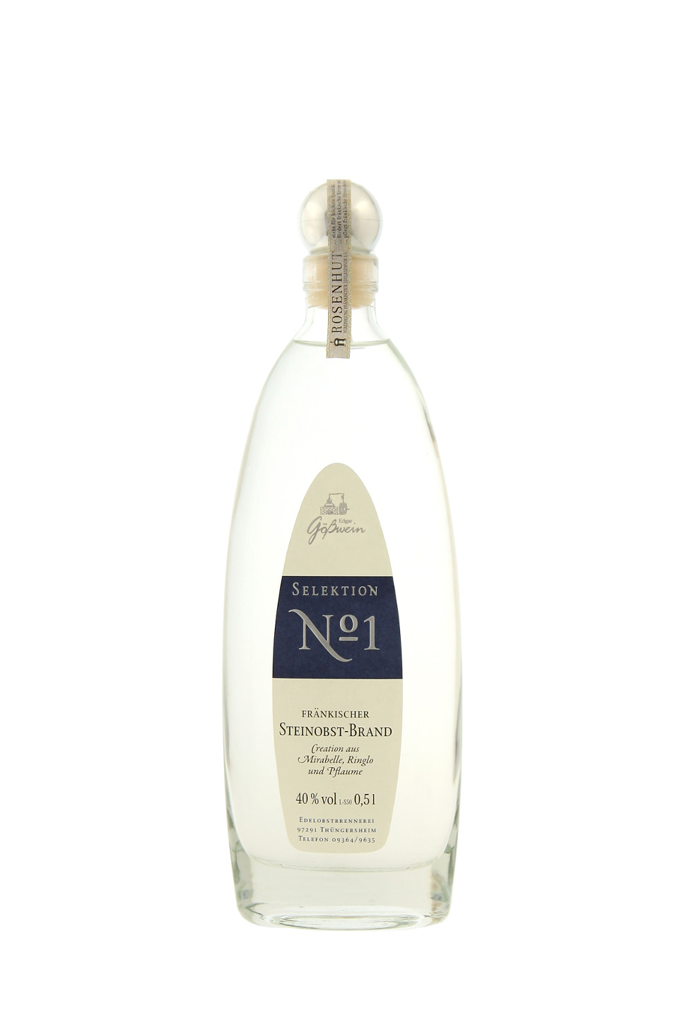 Steinobstbrand, Serie N°1